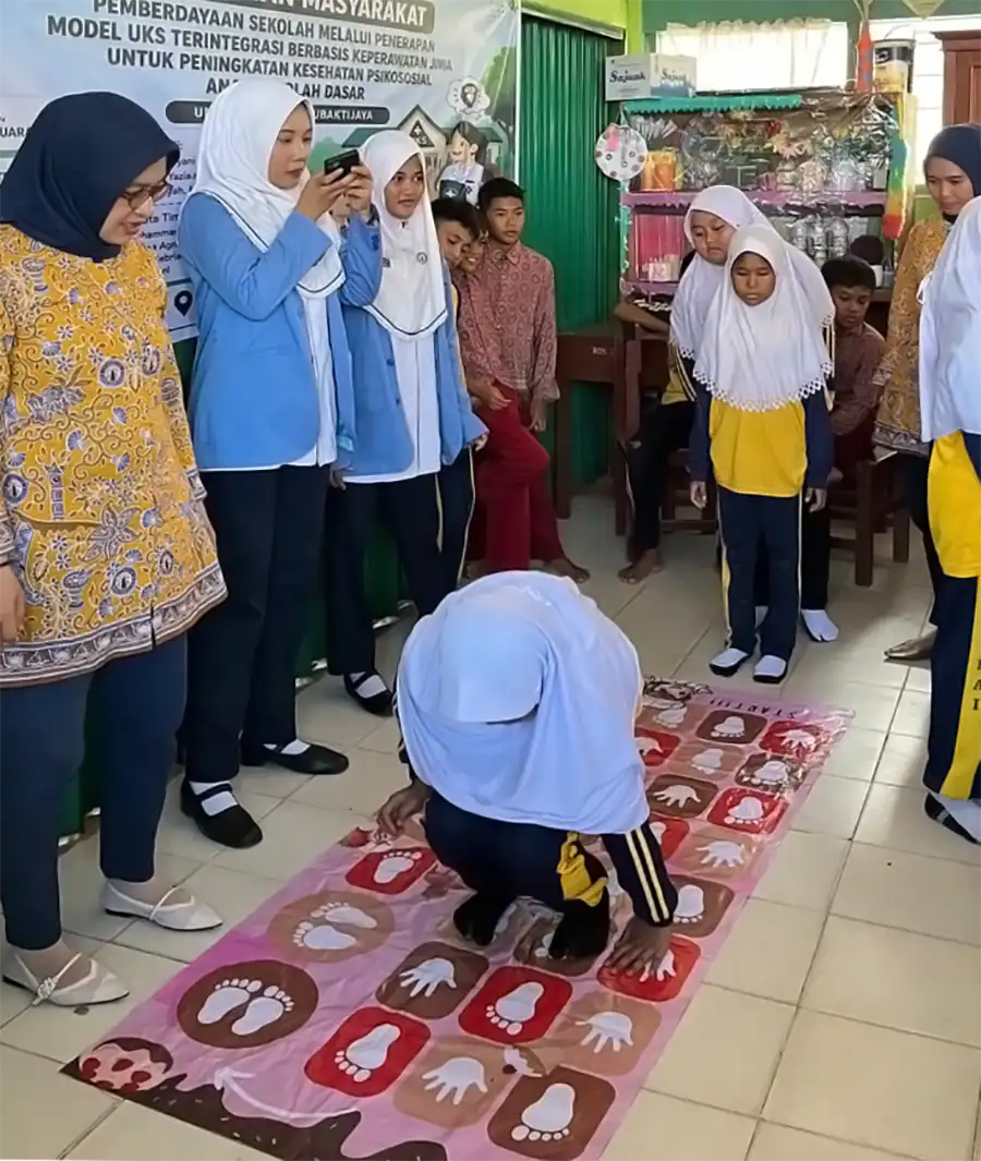 Universitas Mercubaktijaya Gelar Pelatihan UKS Jiwa di SDN 19 Pulai Padang