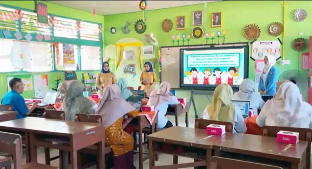 Universitas Mercubaktijaya Gelar Pelatihan UKS Jiwa di SDN 19 Pulai Padang