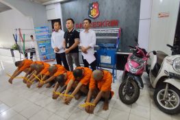 Operasi Sikat Singgalang 2026, Polres Payakumbuh Tangkap 7 Pelaku Curas-Curat