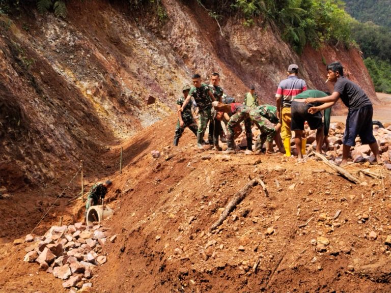TMMD ke-129 Limapuluh Kota 2026 Dikebut, Progres Jalan Tembus 85 Persen