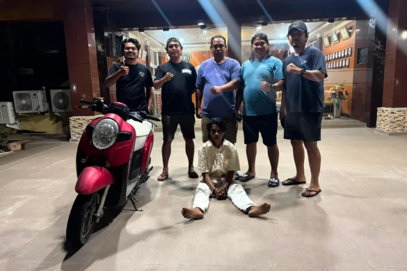 Gasak Motor di Bengkel, Residivis Curanmor kembali Masuk Sel