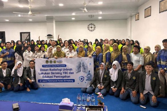Dosen Radiologi Unbrah Lakukan Skrining TBC dan Edukasi Pencegahan di Lapas Perempuan Kelas 2B Padang