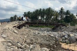 Alur Sungai Batang Anai Normal, Jembatan Darurat Anduriang Mulai Beroperasi