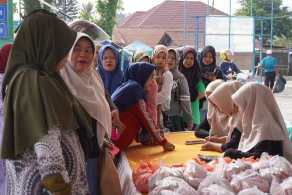GPM Padang Panjang Diserbu Masyarakat, Sayur Hingga Ikan Nila Dijual Murah