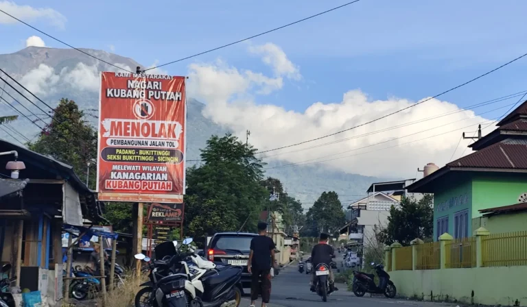Pemerintah Geser Trase Tol Sicincin-Bukittinggi di Kubang Putiah