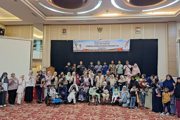 116 Orang Tua Anak CP Ikuti Pelatihan Terapi di Bukittinggi