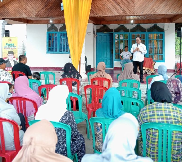 Reses di IX Korong, Ketua DPRD Kota Solok Serap Aspirasi Infrastruktur dan UMKM