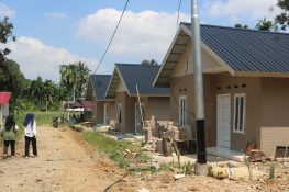 Target Oktober Rampung, Infrastruktur Huntap Batu Busuak Terus Digenjot