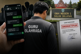 Diduga Kirim Pesan Janggal Pada Siswa, Guru Olahraga SMAN 1 Solsel Dinonaktifkan