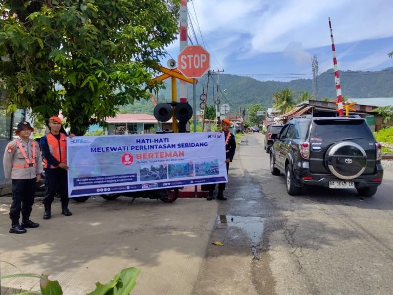 KAI Perkuat Pengamanan Perlintasan Sebidang