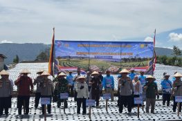 Danau Kembar Jadi Lokasi Penanaman Bawang Putih Serentak Nasional