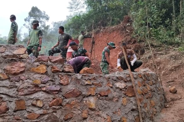 Pembangunan Jalan TMMD di Harau Capai 79 Persen