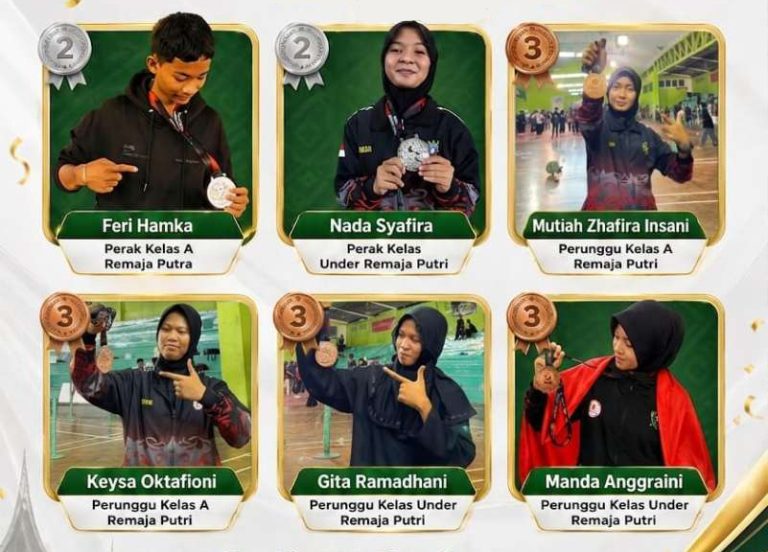 Pesilat MAN 1 Padang Borong 6 Medali di Walikota Cup II 2026