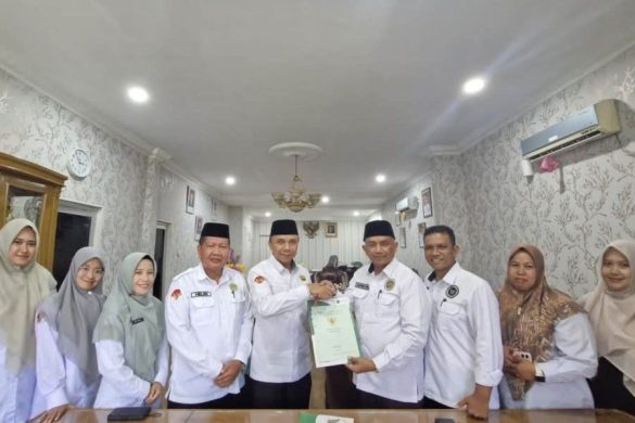 Kemenag Tanah Datar Serahkan Aset ke Kantor Kementerian Haji dan Umrah