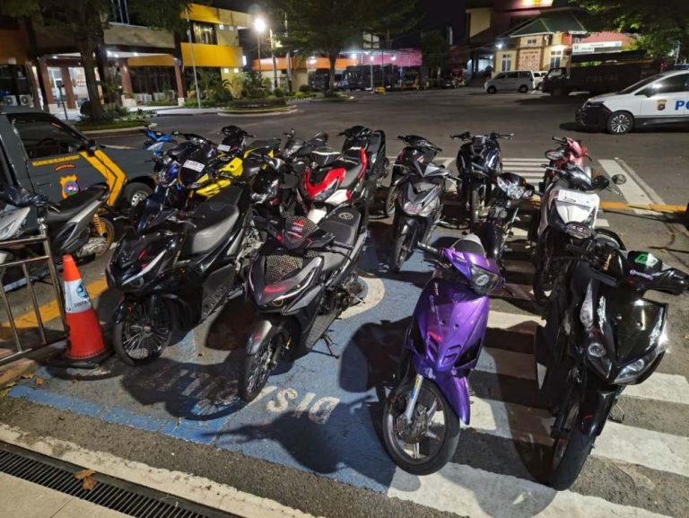 Polresta Padang Sita 20 Motor dalam KRYD, Sasar Titik Rawan Tawuran