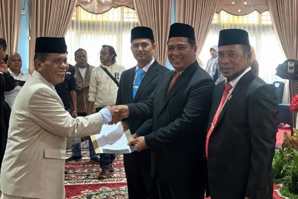 Purnawirawan TNI Sarfizul Isi Kursi Gerindra di DPRD Padang Pariaman
