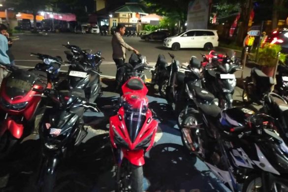 Polresta Padang Jaring Puluhan Motor Brong dan Bekuk Pengedar Sabu