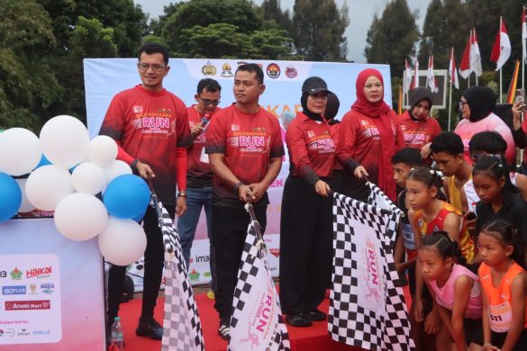 1.360 Pelari Ikuti ‘Bhayangkara Run’ di Solok