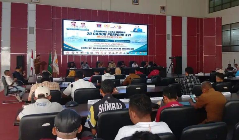 Padang Incar Juara Umum Porprov Sumbar, 20 Cabor Mulai Dipanaskan