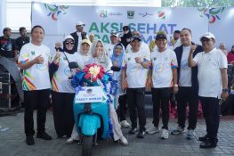 Jalan Sehat HUT Sumatera Barat, “kado” dari Fadly Amran jadi Hadiah Utama