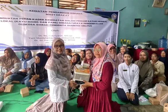 Dosen Universitas Mercubaktijaya Latih Kader Kesehatan Manfaatkan Pare dan Kayu Manis untuk Dukung Pengendalian Diabetes