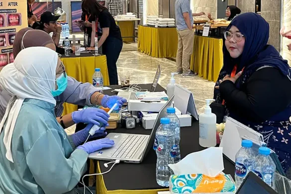 Tak Hanya Unjuk Bakat, GAIA Dental Clinic Ajak Pengunjung Mercure Competition Lebih Peduli Kesehatan Gigi di Padang
