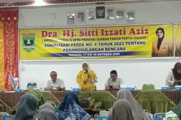 Sitti Izzati Azis Ajak Masyarakat Pahami Mitigasi dan Penyelamatan Diri Saat Bencana